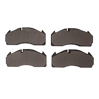Heavy-Duty Semi-Metallic Brake Pads, Multiple Makes/Models