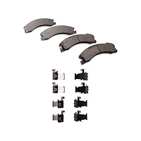 1214-1565-01 Heavy-Duty Brake Pads & Hardware Kit, Fits Select Multiple Makes/Models, Position: Front,Fr,Rear,Rr
