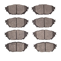 1214-1682-00 Heavy-Duty Semi-Metallic Brake Pads, 2012-2020 Multiple Makes/Models, Position: Rr,Rear,Fr,Front