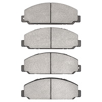1214-1683-00 Heavy-Duty Semi-Metallic Brake Pads, 2013-2020 Hino, Position: Rr,Fr