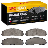 Heavy-Duty Semi-Metallic Brake Pads, Multiple Makes/Models
