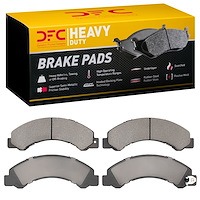 1214-1695-00 Heavy-Duty Semi-Metallic Brake Pads, 2012-2020 Hino, Position: Fr & Rr