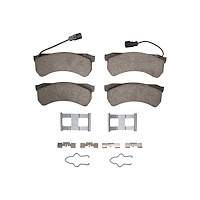 1214-2175-11 Heavy-Duty Brake Pads & Hardware Kit, 2016-2021 Freightliner, Position: Fr & Rr,Fr ,Rr