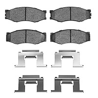 1310-0266-01 3000-Series Ceramic Brake Pads & Hardware Kit, 1982-1997 Infiniti/Nissan, Position: Front