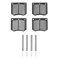 1310-0330-01 3000-Series Ceramic Brake Pads & Hardware Kit, 1972-1972 Triumph, Position: Front