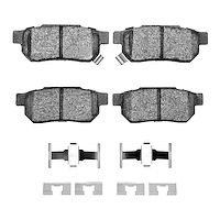 1310-0374-01 3000-Series Ceramic Brake Pads & Hardware Kit, 1988-2001 Acura/Honda, Position: Rear