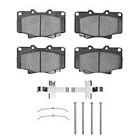 1310-0502-01 3000-Series Ceramic Brake Pads & Hardware Kit, 1993-1997 Lexus/Toyota/Scion, Position: Front