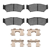1310-0556-01 3000-Series Ceramic Brake Pads & Hardware Kit, 1991-2004 GM, Position: Front