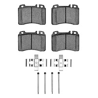 1310-0561-01 3000-Series Ceramic Brake Pads & Hardware Kit, 1990-2002 Mercedes-Benz, Position: Front