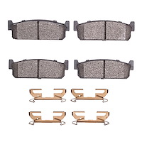 1310-0588-01 3000-Series Ceramic Brake Pads & Hardware Kit, 1993-2006 Infiniti/Nissan, Position: Rear