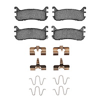 1310-0636-01 3000-Series Ceramic Brake Pads & Hardware Kit, 1994-2003 Ford/Lincoln/Mercury/Mazda, Position: Rear