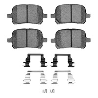 1310-0707-01 3000-Series Ceramic Brake Pads & Hardware Kit, 1997-2004 Lexus/Toyota/Scion, Position: Front