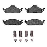 1310-0760-01 3000-Series Ceramic Brake Pads & Hardware Kit, 1998-2005 Mercedes-Benz, Position: Front