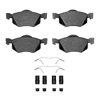 1310-0843-01 3000-Series Ceramic Brake Pads & Hardware Kit, 2001-2007 Ford/Lincoln/Mercury/Mazda, Position: Front