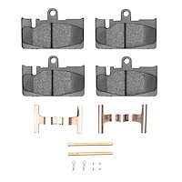 1310-0871-01 3000-Series Ceramic Brake Pads & Hardware Kit, 2001-2006 Lexus/Toyota/Scion, Position: Rear
