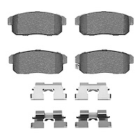 1310-0900-01 3000-Series Ceramic Brake Pads & Hardware Kit, 2000-2006 Infiniti/Nissan, Position: Rear