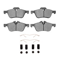 1310-0939-01 3000-Series Ceramic Brake Pads & Hardware Kit, 2002-2008 Mini, Position: Front