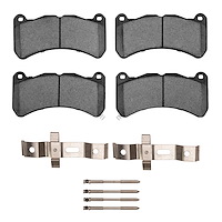 1310-1365-01 3000-Series Ceramic Brake Pads & Hardware Kit, 2008-2021 Multiple Makes/Models, Position: Front