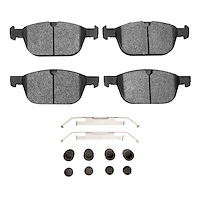 1310-1412-01 3000-Series Ceramic Brake Pads & Hardware Kit, 2003-2016 Volvo, Position: Front