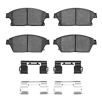 1310-1467-01 3000-Series Ceramic Brake Pads & Hardware Kit, 2011-2019 GM, Position: Front
