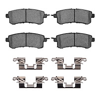 1310-1510-01 3000-Series Ceramic Brake Pads & Hardware Kit, Fits Select Infiniti/Nissan, Position: Rear