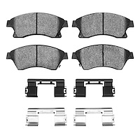 1310-1522-01 3000-Series Ceramic Brake Pads & Hardware Kit, 2011-2017 GM, Position: Front