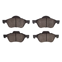 1310-1542-09 3000-Series Ceramic Brake Pads & Hardware Kit, 2005-2009 Renault, Position: Front