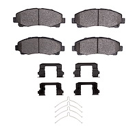 1310-1584-01 3000-Series Ceramic Brake Pads & Hardware Kit, 2006-2020 Acura/Honda, Position: Front