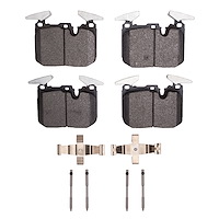 1310-1609-01 3000-Series Ceramic Brake Pads & Hardware Kit, 2012-2021 BMW, Position: Front