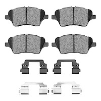 1310-1730-01 3000-Series Ceramic Brake Pads & Hardware Kit, 2014-2019 Ford/Lincoln/Mercury/Mazda, Position: Front