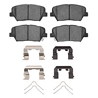 1310-1815-01 3000-Series Ceramic Brake Pads & Hardware Kit, Fits Select Kia/Hyundai/Genesis, Position: Front