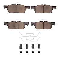 1310-1838-01 3000-Series Ceramic Brake Pads & Hardware Kit, 2015-2019 Multiple Makes/Models, Position: Front
