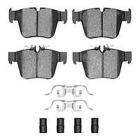 1310-1872-01 3000-Series Ceramic Brake Pads & Hardware Kit, Fits Select Mercedes-Benz, Position: Rear