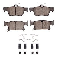 1310-1923-01 3000-Series Ceramic Brake Pads & Hardware Kit, 2016-2020 GM, Position: Rear