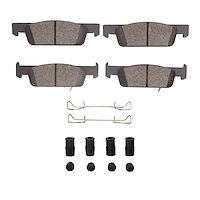 1310-1955-01 3000-Series Ceramic Brake Pads & Hardware Kit, 2016-2019 Smart, Position: Front