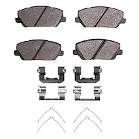 1310-2049-01 3000-Series Ceramic Brake Pads & Hardware Kit, 2017-2020 Kia/Hyundai/Genesis, Position: Front