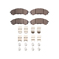 1310-2216-01 3000-Series Ceramic Brake Pads & Hardware Kit, Fits Select Ford/Lincoln/Mercury/Mazda, Position: Front