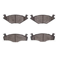 1311-0280-00 3000-Series Semi-Metallic Brake Pads, 1984-2009 Audi/Volkswagen, Position: Front