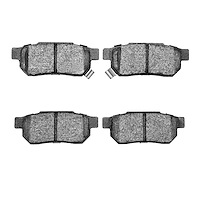 1311-0374-00 3000-Series Semi-Metallic Brake Pads, 1985-2014 Acura/Honda, Position: Rear