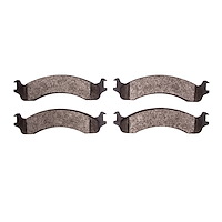 1311-0821-00 3000-Series Semi-Metallic Brake Pads, 2000-2002 Mopar, Position: Front