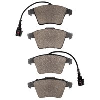 1311-1174-09 3000-Series Semi-Metallic Brake Pads & Hardware Kit, 2010-2015 Audi/Volkswagen, Position: Front