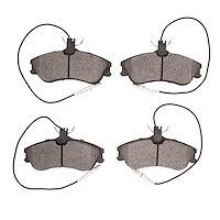 1311-1190-00 3000-Series Semi-Metallic Brake Pads, 2003-2011 Peugeot, Position: Front