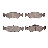 1311-1196-09 3000-Series Semi-Metallic Brake Pads & Hardware Kit, 1996-2004 Ford/Lincoln/Mercury/Mazda, Position: Front