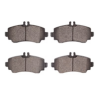 1311-1250-09 3000-Series Semi-Metallic Brake Pads & Hardware Kit, 2000-2006 Mercedes-Benz, Position: Front