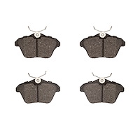 1311-1477-00 3000-Series Semi-Metallic Brake Pads, 1998-2004 Alfa Romeo, Position: Rear