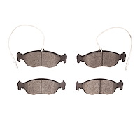 1311-1483-00 3000-Series Semi-Metallic Brake Pads, 1997-2002 Peugeot, Position: Front