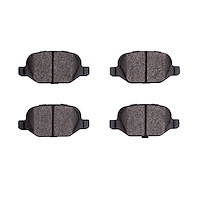 1311-1492-00 3000-Series Semi-Metallic Brake Pads, 2002-2007 Alfa Romeo, Position: Rear