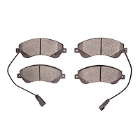 1311-1528-00 3000-Series Semi-Metallic Brake Pads, 2007-2013 Ford/Lincoln/Mercury/Mazda, Position: Front