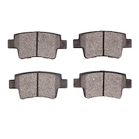 1311-1537-00 3000-Series Semi-Metallic Brake Pads, 2006-2013 Mopar, Position: Rear