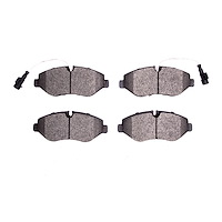 1311-1581-09 3000-Series Semi-Metallic Brake Pads & Hardware Kit, 2008-2016 Infiniti/Nissan, Position: Front